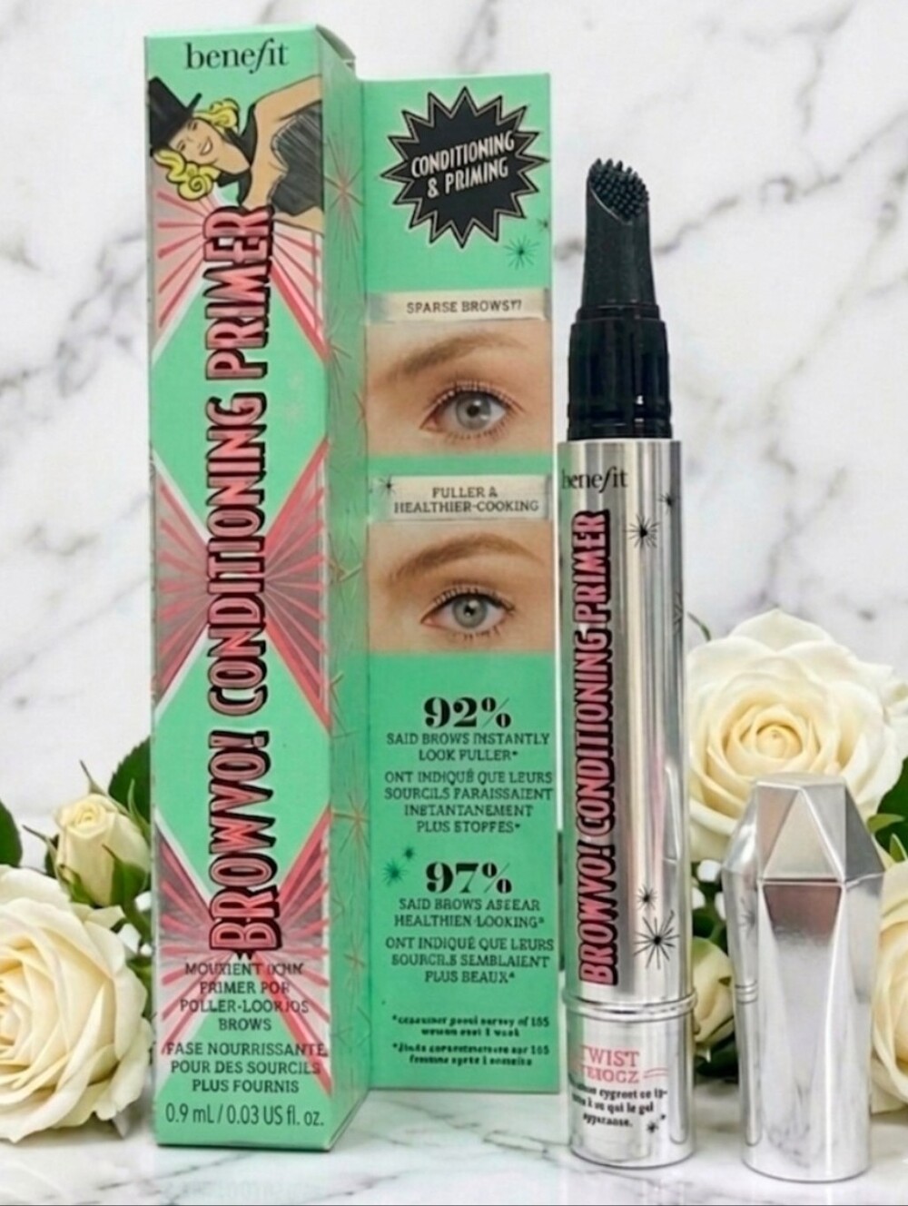 Benefit BROWVO! Conditioning Eyebrow Primer~Full Size ☆Discontinued☆| Read Below